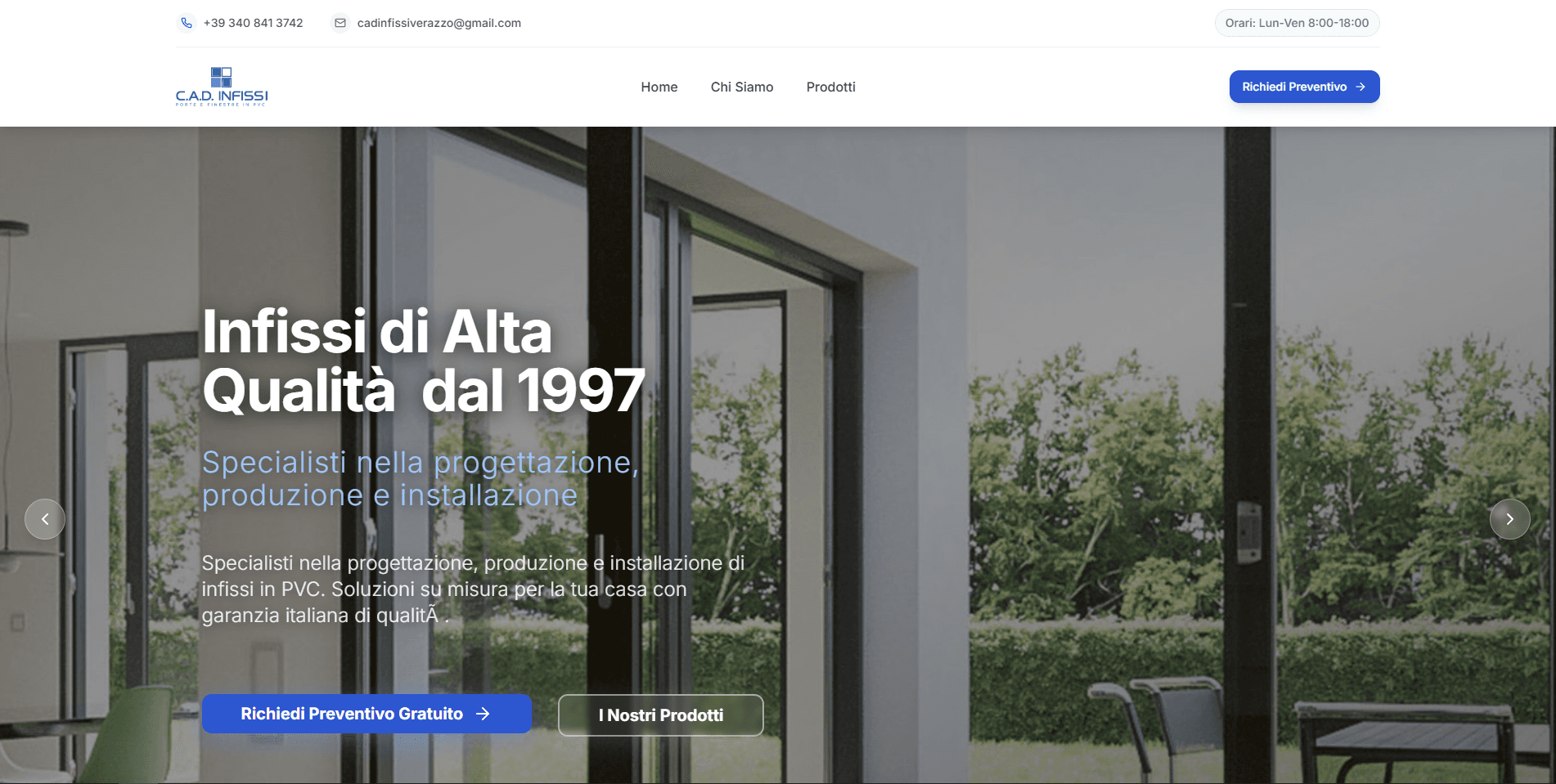 CAD Infissi